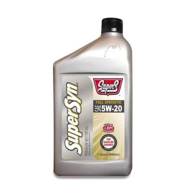 SuperS 5W-20 Full Synthetic ,  1Qt , 6-Pk