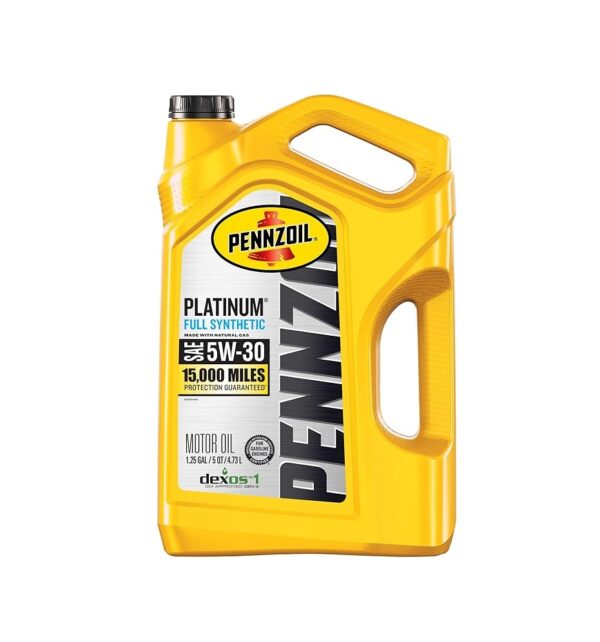 Pennzoil  5W-30  Platinum Full  Synthetic  ,  5 Qts - 3pk