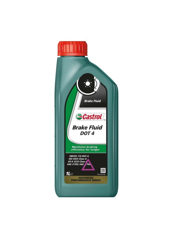 Castrol   Brake Fluid Dot 4   , 1-Qt  , 12-pk