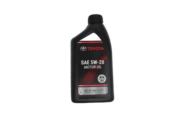 Toyota Motor Oil  5W-20   ,  1-Qt   ,   6-pk