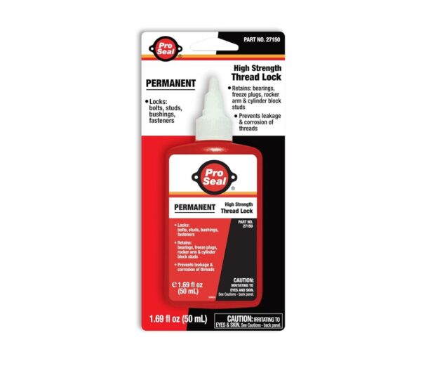 Pro Seal     Permanent   Thread Lock    High Strength (P#: 27150)  ,   50 ml