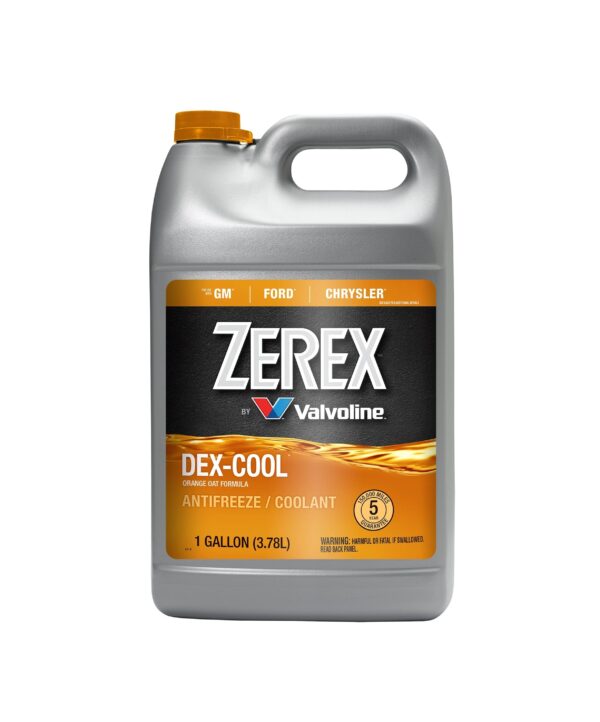 Zerex  Dex-Cool   Antifreeze / Coolant  , (GM - Ford - Chrysler)  1-Gal  ,  6-pk