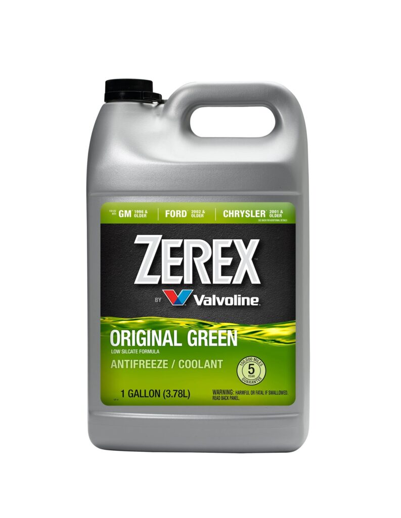 Zerex Original Green Antifreeze / Coolant , (GM – Ford – Chrysler) 1 ...