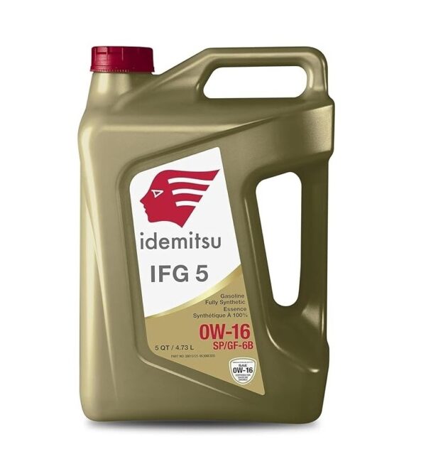 Idemitsu   IFG 5    Fully Synthyetic    0W-16   ,   5-Qt   ,   4-pk