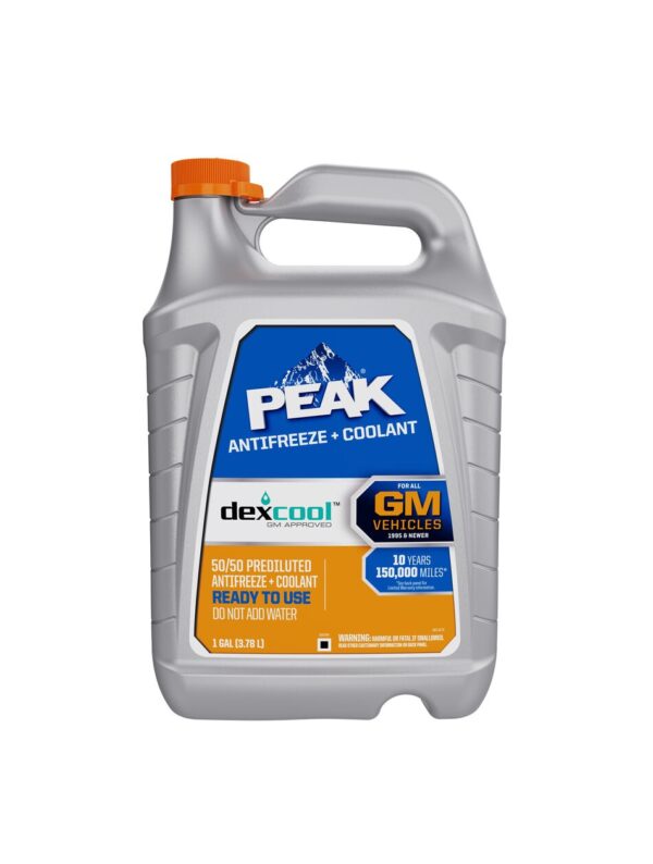 Peak     Dex-Cool  50/50   Antifreeze +  Coolant   ,  1 Gal   ,    6-pk