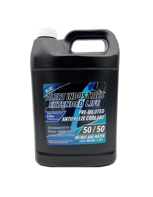 Alert  Blue    Industries Extended Life   Pre Diluted 50/50   Antifreeze Coolant   ,    1 Gal      ,     6-pk